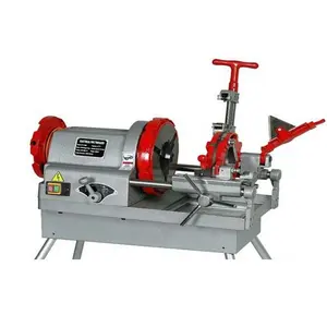 Positif Negatif automatic timer cutting meruncing benang pipa kecil tangan pipa galvanis listrik threading machine