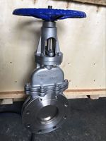 Vanne à guillotine en fonte GGG50 avec lame en acier inoxydable SS316 et actionneur pneumatique pour applications générales (eau, gaz, huile)