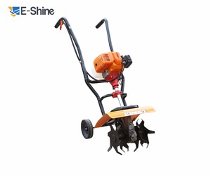 Mini cultivador rotativo <span class=keywords><strong>profesional</strong></span> de alta calidad de 52cc y 2hp, máquina multifuncional de empuje manual de dos tiempos - Product Image 2