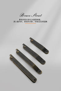 Bisagra para Puerta de Armario de Hierro, Diseño Minimalista, Duradera, Fácil Instalación, para Baño, Hospital, Cocina, Sala de Estar, Escuela, Dormitorio, Hogar - Product Image 4