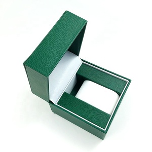 Boîte à montre carrée personnalisée en cuir PU, emballage de luxe pour bijoux, étui de présentation, nouveau <span class=keywords><strong>design</strong></span> pour montres - Product Image 1