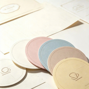 Posavasos de Papel con Diseño de Café Personalizado, Absorbentes, Impresos, para Cafetería, Bar - Product Image 4