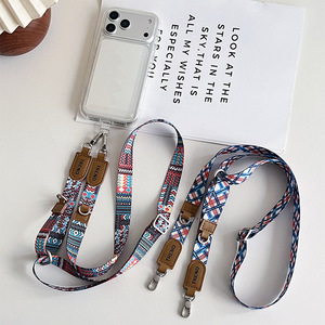 Cordon de suspension court réglable en polyester coloré et personnalisable pour porte-badge, avec crochet anti-perte, design tendance - Product Image 5