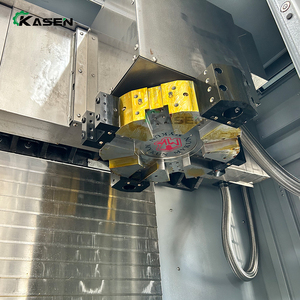 Torno vertical CNC de servicio pesado <span class=keywords><strong>VTC800</strong></span>, centro de torneado vertical para metal con torreta motorizada de 12 estaciones, torno CNC VTC850 - Product Image 4