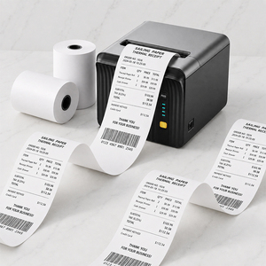 Rollo de Papel Térmico para Recibos de Vela 56 * 75 56X13 Mt 57Mm X 38Mm 57 X 22 Hasta 57 * 40 58Mm 57X40 - Product Image 2