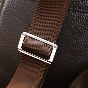 กระเป๋าคนส่งเอกสารหนัง Ox ของผู้ชาย,กระเป๋าสะพายไหล่ทรงคนส่งเอกสารตัวเอียงกระเป๋าคาดอกกระเป๋าเดินทางสันทนาการ - Product Image 6