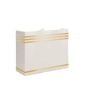 Mostradores de Recepción Pequeños de Madera con Logotipo Personalizado Zxm, Mostrador de Caja Moderno de MDF para Comercio Minorista, Conveniencia para Tiendas de Ropa y Barberías - Product Image 1