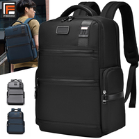 Sac à dos unisexe professionnel 18 pouces en nylon imperméable pour ordinateur portable, idéal pour les voyages, les trajets quotidiens et l'université - Nouveauté en gros