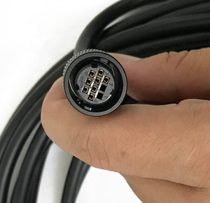 สายเคเบิลพัลส์โค้ดเดอร์ Fanuc A660-2005-T505/L20R03U รุ่น I ซีรีส์ 20 เมตร แบบข้อศอก พร้อมหัวต่อ 2 ตัว A660-2005-T505 ของแท้ใหม่ ขายดี - Product Image 2