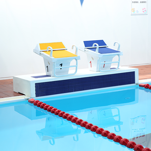 Bloc de départ de natation en fibre de verre compétitif, plateforme de saut pour piscine, outils et accessoires de sports nautiques - Product Image 5