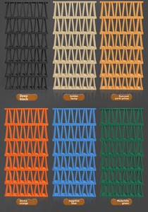 <span class=keywords><strong>Brique</strong></span> en pierre artificielle PU en forme de M, moderne, légère, imperméable, pour villa, mur intérieur/extérieur, <span class=keywords><strong>cloison</strong></span> double face - Product Image 6
