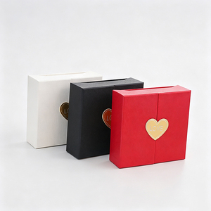 <span class=keywords><strong>Boîte</strong></span> Cadeau Rose <span class=keywords><strong>Savon</strong></span> Double Cœur Ouvert Autocollant LOVE <span class=keywords><strong>Boîte</strong></span> de Rangement Bijoux Emballage Saint-Valentin Présent de Déclaration Vente en Gros - Product Image 3