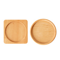 Sous-verres ronds en bois personnalisés avec impression photo pour cadeau de mariage, sous-verres carrés pour verres, tasses, mugs, tapis de tasse à thé ou à café, décoration de table durable