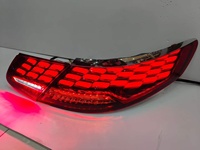 Feux arrière GZYLC pour Mercedes-Benz Classe S W217 Coupé, ensemble de feux arrière OLIVER, éclairage LED à effet écailles de dragon, feux de conduite/feux de freinage/clignotants