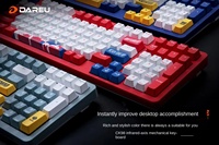 Clavier mécanique Dereu CK98 Sky Switch, Hot-swappable, pour Esports, Cybercafés, Infrarouge, Étanche, Filaire, pour PC Gaming