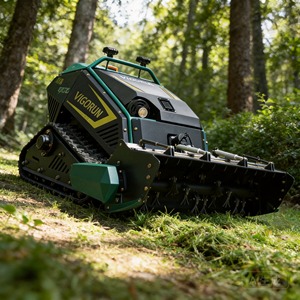 Robot Rasaerba Cingolato RC Vigorun MTSK1000 da 1000mm con Martello Falciante, <span class=keywords><strong>per</strong></span> Pendenze a 60 Gradi - Product Image 1