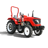 Tracteur agricole 70HP 80HP 90hp 3 points pour broyeurs de broussailles PTO tracteurs montés sur broyeur forestier