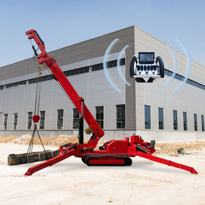 Gru Tonlita RC gru cingolata elettrica Diesel Mobile 5 Ton 12 Ton 10 Ton 14 Ton grane con vetro sollevatore flight Jib - Product Image 2