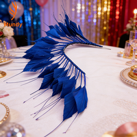 Plumes colorées pour fascinators de Royal Ascot, coiffes de spectacle pour enfants et décorations de fêtes.