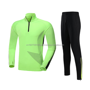 Conjunto Deportivo de Otoño-Invierno con Estampado, Jersey de Fútbol de Manga Larga con Media Cremallera y Pantalones Largos para Hombres, Niños y Adultos, para Entrenamiento Deportivo y Fitness al Aire Libre - Product Image 5