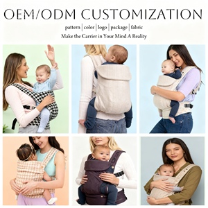 <span class=keywords><strong>Porte</strong></span>-bébé ergonomique de luxe, durable et confortable, pour nouveau-né et enfant en bas âge, léger et réglable, pour 0-3 ans - Product Image 4