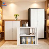 Armoire de rangement et de classement en métal - Armoire en acier durable idéale pour le bureau, la cuisine, le garage, le salon, la maison