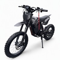 Sepeda Motor Trail Listrik 2026 Light Bee Style Terbaru 3 Kecepatan 6000W Peak Mid-Drive 60V 30Ah