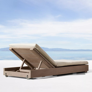 En <span class=keywords><strong>bois</strong></span> Resort Loisirs Hôtel Jardin Piscine <span class=keywords><strong>Chaise</strong></span> Patio <span class=keywords><strong>Chaise</strong></span> Longue Soleil Lit <span class=keywords><strong>Plage</strong></span> Salon <span class=keywords><strong>Chaise</strong></span> Extérieure - Product Image 3