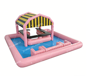 Bar de <span class=keywords><strong>piscine</strong></span> gonflable de luxe en PVC vert, château gonflable flottant pour <span class=keywords><strong>jardin</strong></span>, fête en plein air - Product Image 3