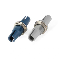Conector de fibra óptica de color gris/azul, divisor de fibra óptica, Conector de conector de fibra óptica, 1/2/2