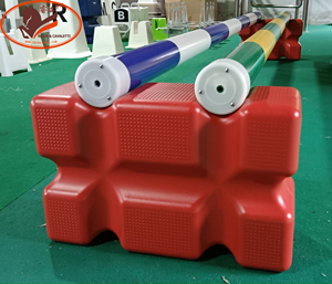 PVC Cavaletti 쇼 점프 블록 운반하기 쉬운 경량 <span class=keywords><strong>2</strong></span> 스타일 사용 가능 - Product Image 3