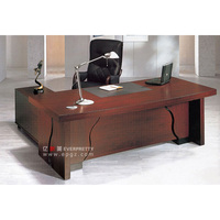 Mobilier de bureau Design moderne Boss Office Table and Chair Table de travail avec chaise pour manager