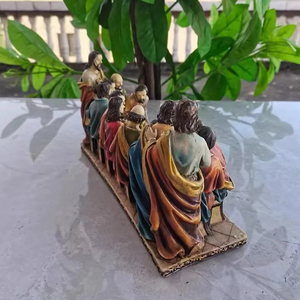 Artesanía de resina Nacimiento de Jesús, Última <span class=keywords><strong>cena</strong></span> del Santo Padre, Adornos religiosos decorativos - Product Image 5