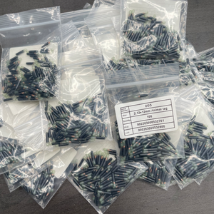 ไมโครชิป <span class=keywords><strong>RFID</strong></span> 134.2KHz EM4305 ขนาด 1.25x7 1.4x8 2.12x12 มม. สำหรับสัตว์เลี้ยง ไมโครชิปแก้วขนาดเล็ก สำหรับระบุตัวตนสัตว์ - Product Image 1