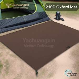 Outdoor Picnic Mat 90x210cm 145x210cm 210x210cm Brown Water Resistant Lightweight Rectangular Folding Mat - Product Image 4