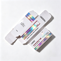 Étiquettes autocollantes en vinyle imperméable imprimé de haute qualité pour flacons cosmétiques Pepti, pour flacons de poudre cosmétique de 3 ml et 10 ml