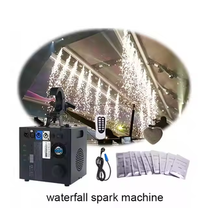 Pulverbeschichtete 750W <span class=keywords><strong>Mini</strong></span>-Kaltfunkeneffektmaschine mit DMX512/Fernbedienung für Hochzeiten und Bühnenshows - Product Image 6