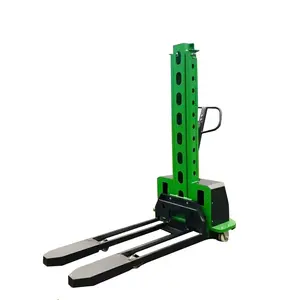 VISION Wholesale High Quality Semi Electric Handling Pallet Stacker Truck For Sale