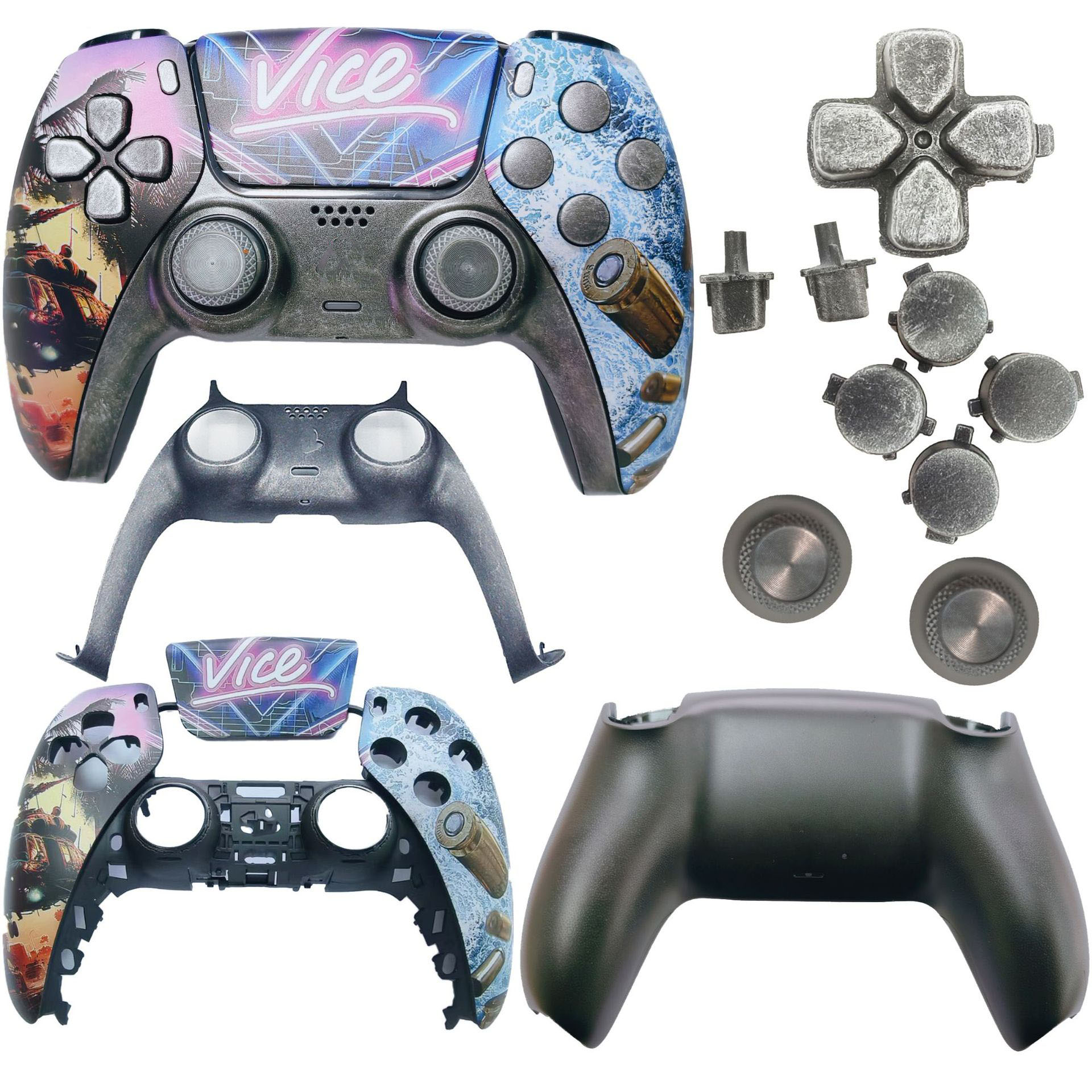 juego gris de 13 piezas