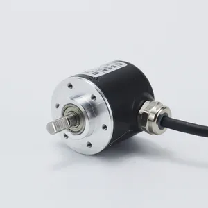 مشفر كهروضوئي جديد من CHBG, مشفر كهروضوئي ZSP3806 360PR ، مشفر دوراني تدريجيًا ZSP3806 1000 ppr 6 voltz roda contador suporte