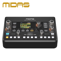 MIDAS DP48 Console de mixage numérique personnelle 48 canaux, système de monitoring de scène double mix AES50
