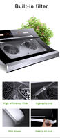 Grande aspiration côté maison type d'aspiration hotte automatique hotte de cuisine