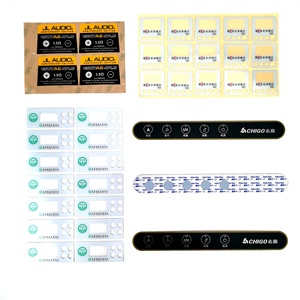 Etiquetas de Vinilo Médicas Personalizadas con Impresión Serigráfica Mate y Brillante, Adhesivos de Policarbonato para Paneles de Membrana de PC, OEM - Product Image 3