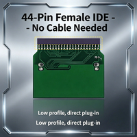 Adaptador TISHRIC de 40 pines IDE hembra a tarjeta CF para portátiles y ordenadores de sobremesa, conector IDE de 3,5 pulgadas a CompactFlash