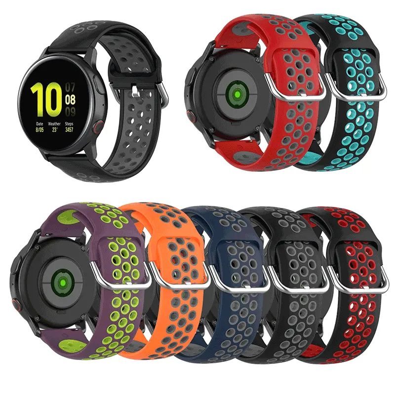 Soft Silicone Band For Huami Amazfit Pace Wrist Strap For Huami Amazfit Stratos 3/2/2S Straps For Amazfit GTR 42mm 47mm