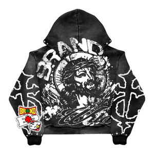 Comfortable Hooded <b>Top</b> Printed Logo <b>Men</b> Hoodies Casual <b>Long</b> <b>Sleeve</b> Fashion Wear Apparel for Outdoor Lifestyle <b>Men</b> Zipper Hoodies - Product Image 6