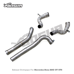 Collecteur d'échappement BOSKA pour Mercedes Benz AMG GT GTS C190 4.0T V8 Biturbo 2015-2023 en acier inoxydable - Product Image 6