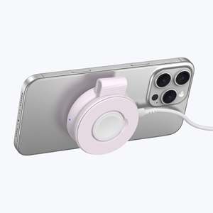 <span class=keywords><strong>Chargeur</strong></span> sans fil magnétique de voyage pliable 2 en 1 de qualité supérieure Qi2 Qi2.2 25W <span class=keywords><strong>chargeur</strong></span> de charge rapide - Product Image 4