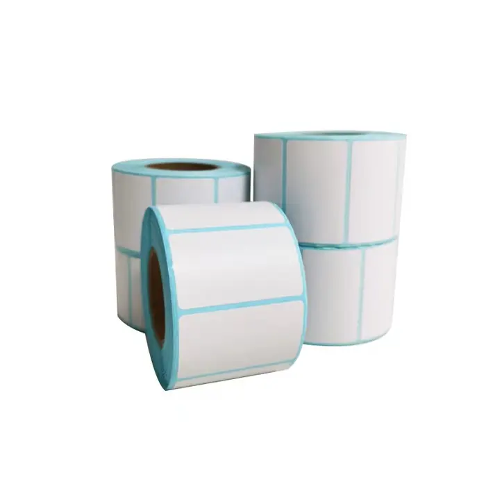 Thermal Shipping Label Sticker Supermarket Exhibition Jumbo Roll Self Adhesive Thermal Paper