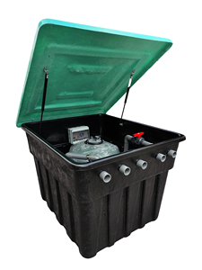 Système de filtration enterré compact pour piscine Filtre pour piscine avec système de chloration facile à utiliser - Product Image 4